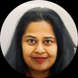 This is Sujata De's avatar and link to their profile